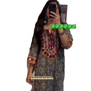 Ensemble de sari et de chemisier en coton et soie multicolores, fait à la main, spécial Diwali, pour femmes, vêtements de fête, haute qualité - Product Image 1