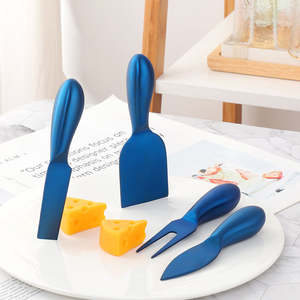 Stainless Steel Cheese Tools <b>Knife</b> Plane Fork Spreader Kitchen Serving Accessories For Home Restaurant Professional Use Dinings - Product Image 5