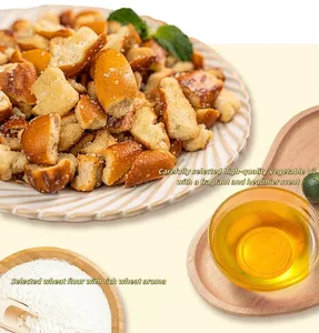 Ben Gong E Le Crisps di Pane all'Acqua Alcalina Fresca, Gusto Crema e Carne, Sapore Dolce e Salato, Snack Cinese Asiatico Salutare, Confezione Grande - Product Image 2