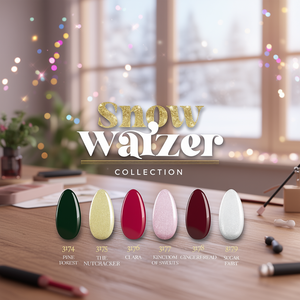 Majida Snow Walzer Collection 8.5 Ml UV Gel <b>Nail</b> Polish <b>Set</b> - Product Image 2