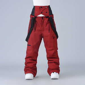 Pantalones de Esquí y Snowboard para Hombre, Impermeables, Aislantes, con Tirantes Ajustables, Bolsillos Tipo Cargo, para Deportes de Invierno al Aire Libre - Product Image 5