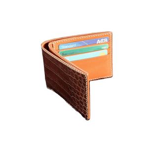 Portefeuille Homme en Cuir Véritable Personnalisé Couleur au Choix, Fermeture Bi-volet, Longueur Courte, Étanche, Logo Gaufré, Luxali Fashion, Meilleure Vente 2026 - Product Image 1