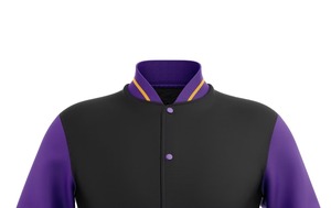 2025 <b>Men</b> Varsity Jacket Stand Collar Slim Fit High Street Style Custom LogoColor Breathable Hot Selling Wholesale High Quality - Product Image 3