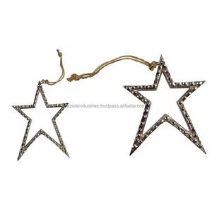 Suspension en aluminium en forme d'étoile pour la décoration de la maison et de Noël. - Product Image 4