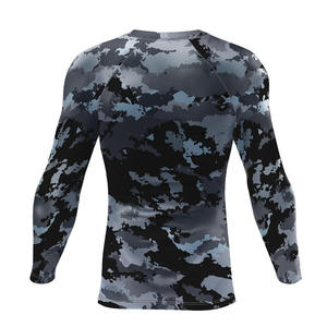 เสื้อรัดกล้ามเนื้อแบบซับลิเมชั่นสำหรับทุกเพศทุกวัย น้ำหนักมาก รับสกรีนโลโก้ สำหรับฝึกศิลปะการต่อสู้ โนกิ แกรปลิง ยิวยิตสู บีเจเจ ระบายอากาศได้ดี แห้งเร็ว - Product Image 2