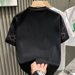 Camisetas de Primera Calidad con Pedrería, Personalizables con su Marca, de Algodón Suave para Hombre, Corte Regular, Estilo Urbano para Verano - Product Image 2