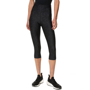 Leggings Capri Femme Taille Moyenne Coupe Slim de Haute Qualité avec Tissu Écologique à Séchage Rapide - Couleurs et Logo Personnalisables Service OEM - Product Image 1