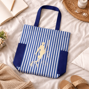 Sac fourre-tout en toile de coton et en jute imprimé personnalisé en gros avec poignées, sac de shopping promotionnel écologique réutilisable - Product Image 3