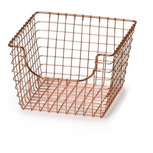 Multi Purpose Iron <b>Wire</b> <b>Storage</b> <b>Basket</b> with Durable Finish for Home and Office Organization - Product Image 2