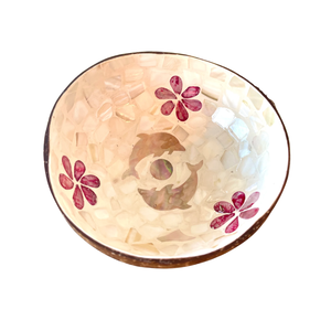 Cuencos de Coco Orgánicos Personalizables Imperial Spirit Orient con Motivos Florales Pintados a Mano, Exportación a Granel, Precio Competitivo - Product Image 3