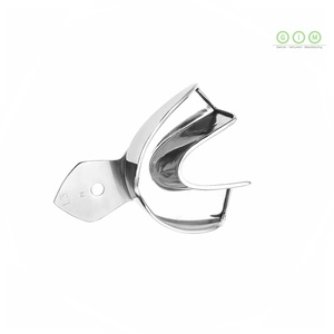 Kit de Bandejas Reutilizables para Impresiones Dentales de Acero Inoxidable con Diseño Perforado para Moldeo Dental y Ortodoncia Precisa - Product Image 2