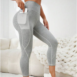Unique Design Women's High Waist Yoga Gym <b>Leggings</b> Pure Quality Breathable Fashionable Style <b>Hot</b> Sales - Product Image 3