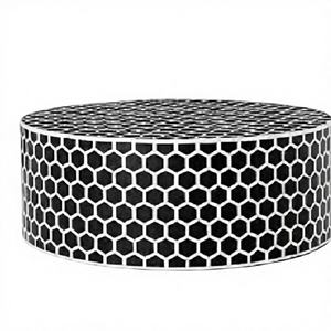 Table basse extensible en os de buffle, design moderne et écologique, fabrication directe pour la maison et le salon - Product Image 1