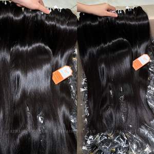 100% extensiones de cabello Remy virgen Natural Super doble dibujado trama cruda vietnamita estilo de onda recta de alta calidad - Product Image 4