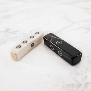 Dés de jeu en os et en corne, dés à 4 faces en os de buffle et de chameau par faizacraft - Product Image 3