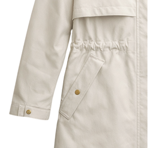 Chaqueta Impermeable para Mujer, con Capucha, Larga, Cortavientos, Ligera, para Exteriores, Informal, para Viajes, para Todo Tipo de Clima - Product Image 5