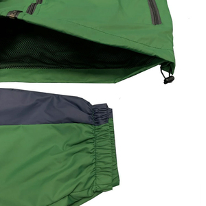 Custom Logo Printed 2-Piece Windbreaker High Quality Casual Hoodie Trouser Plus Size Gym Sportswear Winter Windbreaker <b>Tracksuit</b> - Product Image 3