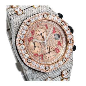 Reloj Mecánico Automático de Lujo con Moissanita, Alta Demanda, para Hombre y Mujer, Disponible al Mejor Precio - Product Image 2