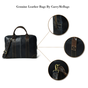 Premium Genuine <b>Leather</b> Laptop Bag <b>Briefcase</b> for Men Stylish Office & Business Carry Solution - Product Image 6