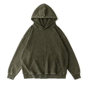 Hot Selling <b>Men</b> <b>Pullover</b> Acid Wash Hoodie / Adult Size 100% Breathable <b>Men</b> Lowest Price Acid Wash Hoodie - Product Image 1