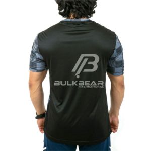 Camiseta Premium de Manga Corta para Hombre, Cuello Redondo, Secado Rápido, Corte Regular, Diseño Deportivo, Transpirable, Tejido de Punto, 100% Algodón - Product Image 3