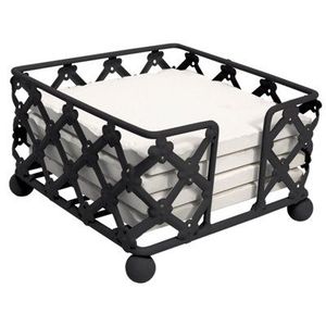 <b>Vintage</b> Style Metal Napkin Holder Featuring Artistic Design For Restaurants Kitchens And Elegant Dining <b>Table</b> Decoration - Product Image 1