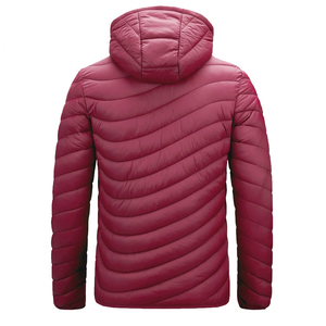Chaqueta de Invierno Acolchada para Hombre, de Alta Calidad, con Cuello Alto y Bolsillos con Capucha, Tela de Lona, Precio de Fábrica, Buena Venta - Product Image 3