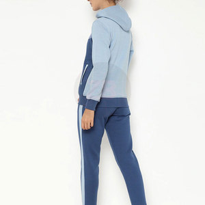 Ensemble de survêtement pour femme au design élégant, en coton doux, pour une tenue décontractée au quotidien - Product Image 3