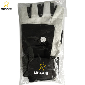 Gym Gloves with Wrist Support for Gym Workout, Crossfit, Weightlifting Black/<b>White</b> or Black Premium Quality Materials - Product Image 6