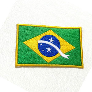 Top Selling Embroidered <b>Iron</b>-On Flag Patches Custom Colors & Sizes <b>Lightweight</b> for Uniforms Backpacks and Hats - Product Image 2