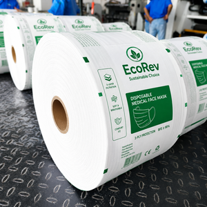 Papel de 36GSM + Papel Desecante de Gel de Sílice de 15GSM, Papel Antigrasa de Grado Médico Eco15 con Logotipo Impreso con UV - Product Image 5