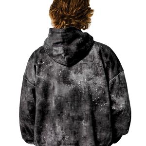 Sudaderas con Capucha Tie Dye Personalizadas al por Mayor para Hombre, Estilo Urbano Holgado, de Algodón y Felpa, con Logotipo Personalizado, Fabricante OEM, EE. UU. - Product Image 2