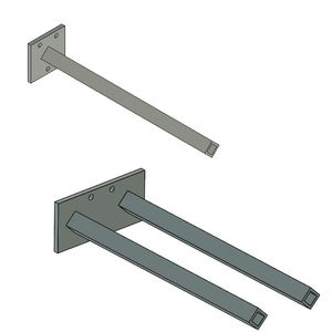 Bras de remorquage robuste pour système de barres omnibus DSL, support de rail de câble de grue EOT avec structure en acier galvanisé durable, fabriqué en Inde - Product Image 1