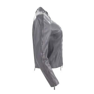 Chaqueta Acolchada de Piel de Oveja para Mujer, Transpirable e Impermeable, para Exteriores, con Servicio Personalizado OEM, Lista para el Invierno, de Última Tendencia - Product Image 3