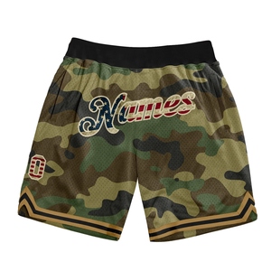 Wholesale Direct OMMIZ INDUSTRY Best Selling Custom Black Pink-Light Blue Authentic Throwback Basketball Shorts - Product Image 4