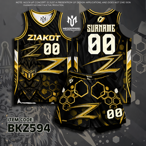 Conjunto de Uniforme de Baloncesto Reversible, Jersey y Pantalones Cortos con Logotipo Personalizado, Malla Transpirable, Ropa de Equipo, Tendencia 2026, Ziakot, Alta Calidad - Product Image 1