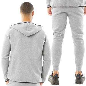 Vêtements de sport de qualité supérieure Survêtement Vente en gros Logo personnalisé Design Full Zip Dernier modèle Vêtements de sport Survêtement pour hommes - Product Image 4