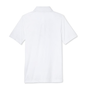Polo en piqué personnalisé pour enfants (garçons et filles) – Confortable, à manches courtes, en coton, uniforme scolaire avec impression sérigraphiée, tissu tricoté uni - Product Image 4