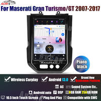 Autoradio stéréo GPS Android 13 10,5'' AuCar pour Maserati Gran Turismo/GT 2007-2017 Lecteur multimédia automobile Stéréo auto
