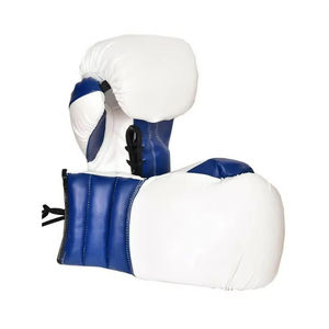 Guantes de Boxeo de Cuero OEM para Competición, Guantes Profesionales para Combates de Boxeo, Guantes Personalizados para Campeonatos de Boxeo - Product Image 2