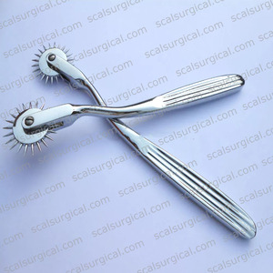 Marteau de réflexe neurologique pour étudiants en médecine, ensemble noir, rouge, bleu, marteau de réflexe Taylor, fabriqué au Pakistan, marteau de percussion diagnostique - Product Image 3
