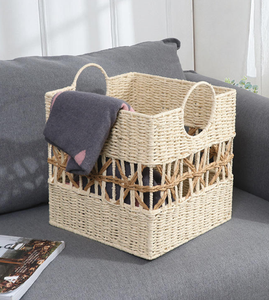 Sac à linge en jute en gros, imprimé sur mesure, sac de rangement pour le linge écologique - Product Image 1