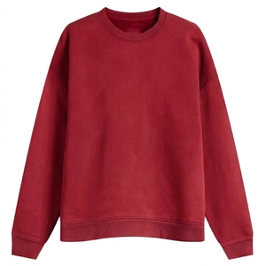 เสื้อสเวตเชิ้ตผู้หญิงแขนยาวลำลอง ผ้าฝ้าย 100% บุขนด้านใน สไตล์สตรีทแฟชั่น สำหรับฤดูหนาว มีโลโก้ด้านหน้า - Product Image 3
