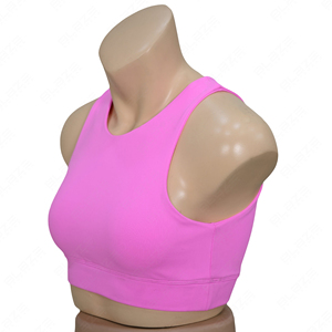 Top Deportivo de Mujer con Cuello Halter, de Alta Calidad, Personalizado de Fábrica, para Gimnasio, Fitness, Yoga, con Leggings de Cintura Elástica - Product Image 4
