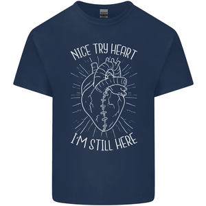 Camiseta de Algodón 100% Personalizada al por Mayor con Logotipo, para Hombre, para Recuperación de Ataque Cardíaco, Superviviente - Product Image 4