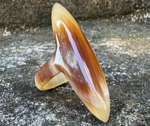 Anillo de Cuerno de Búfalo Vintage de Alta Calidad para Compromiso o Regalo de Boda a Precio de Mayoreo desde India - Product Image 1