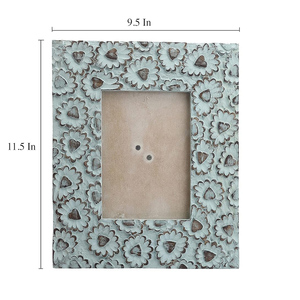 Luxury Solid Wooden Photo Frame Handcrafted Natural Finish <b>Desk</b> Table Decor for Home <b>Office</b> Hotel Interior Vintage Look Styling - Product Image 3
