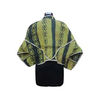 Chaqueta Vintage India Acolchada 100% Algodón Kantha Hecha a Mano para Otoño/Invierno, Cómoda y Transpirable para Mujeres y Niñas - Product Image 6