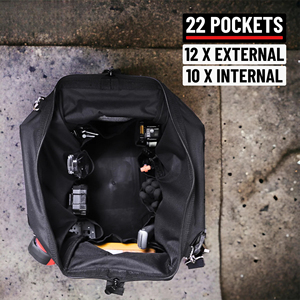 Water- and Grease-resistant Vietnam Tool Bag Roll Bag Versatile Carrying Multi Compartments Zipper Closure Customizable OEM - Product Image 2