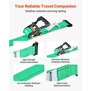 Kit di Bloccaggio Ruote E-Track con Forza di Fissaggio di 4380 Libbre - Product Image 6
